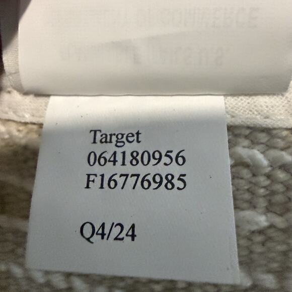 Threshold Bath Rug Modern Tufted Cream/Yellow Stripe 100% Cotton 20”x 30” NEW - Picture 11 of 11